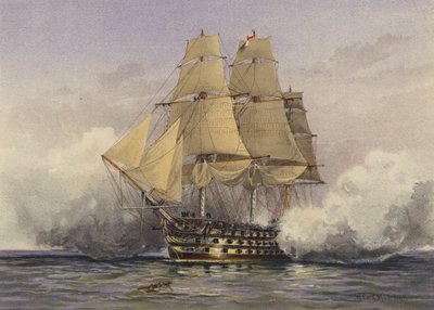 The Victory（カラーリトグラフ 作： William Frederick Mitchell