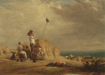 日中の休息、収穫（船内の油） 作： William Frederick Witherington