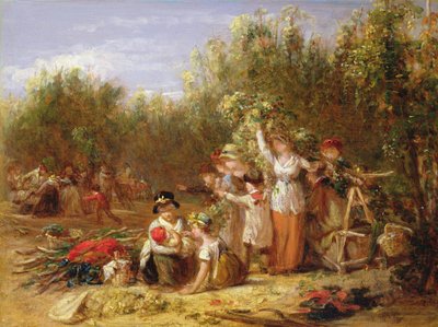 ホップガーデン 作： William Frederick Witherington