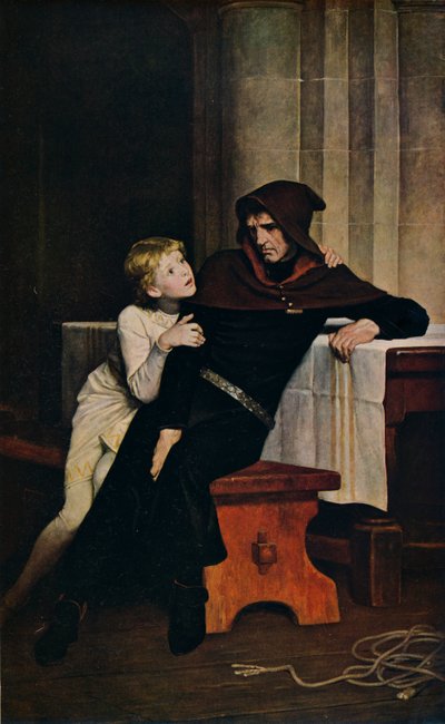 アーサー王子とヒューバート王、1882年 作： William Frederick Yeames