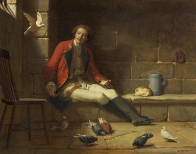 囚人とその客 作： William Frederick Yeames