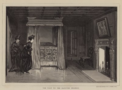 幽霊部屋への訪問 作： William Frederick Yeames