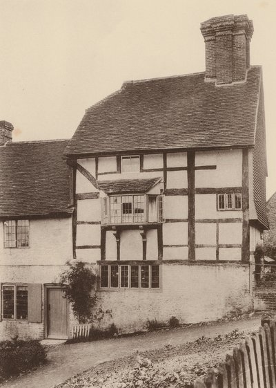 サセックス州ペットワースにて（モノクロ写真） 作： William Galsworthy Davie