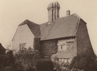 ケント州シシングハースト、コリンズ・ファーム（モノクロ写真） 作： William Galsworthy Davie