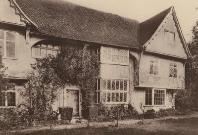 ケント州クランブルック近郊、ウィレスリー・グリーンの家（モノクロ写真） 作： William Galsworthy Davie