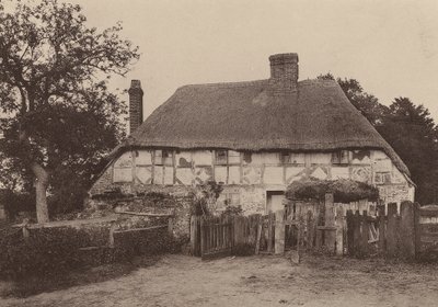 ウエスト・サセックス、フィトルワース近郊（モノクロ写真） 作： William Galsworthy Davie
