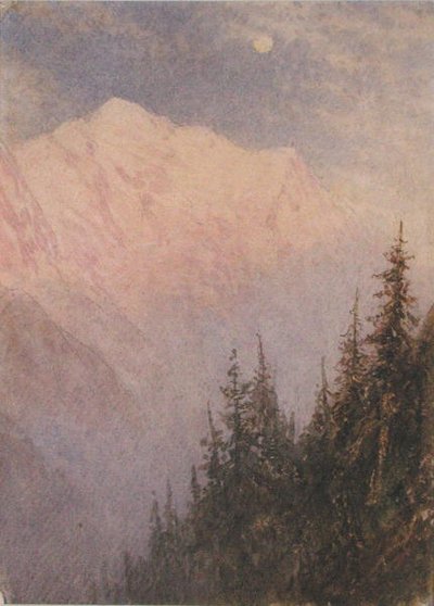 マウントブラン 作： William Gersham Collingwood