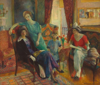ファミリーグループ 作： William Glackens