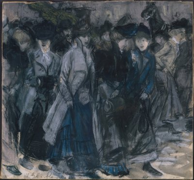 ショップガール 作： William Glackens