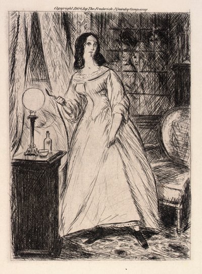 イエス、グッド・マンマ、イエス--あなたの銀のスプーンを閉じ込めておくわ 作： William Glackens