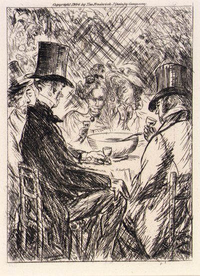 好きなら飲め 作： William Glackens