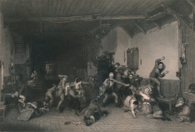 ブラインドマンバフ、1812年、19世紀半ば。 作： William Greatbach