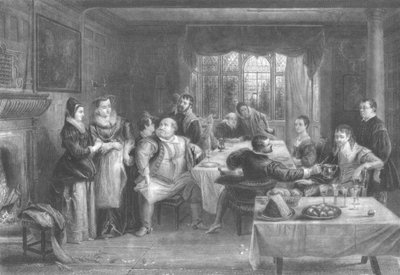 ファルスタッフとその仲間たち、1868年。 作： William Greatbach