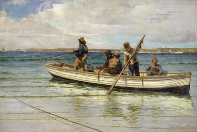 捕獲物運搬、1884 作： William H. Bartlett