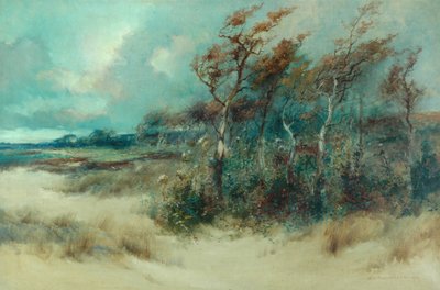 サンディレーンの木々、ヘイシャム、1916年 作： William H. Parkinson