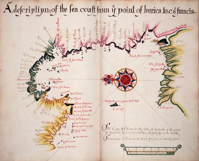 ブリカのイエ岬からCセント・フランシスまでの海沿いの記述 作： William Hack