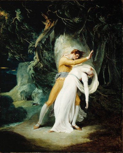 青磁とアメリア 作： William Hamilton