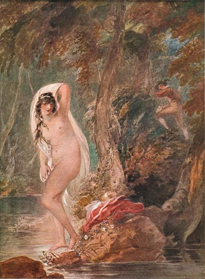 Musidora、c1788 1904 作： William Hamilton