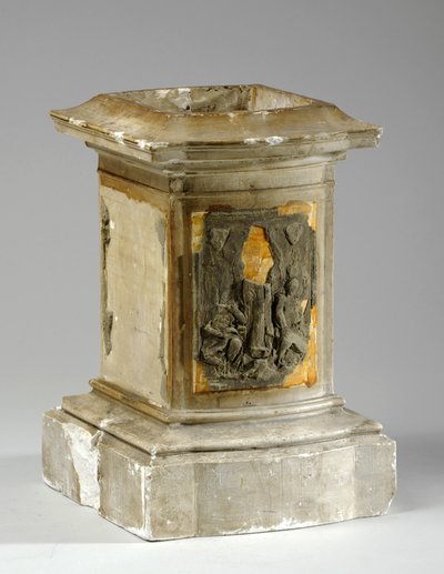 記念碑的な台座用のマケット（石膏と粘土） 作： William Hamo Thornycroft