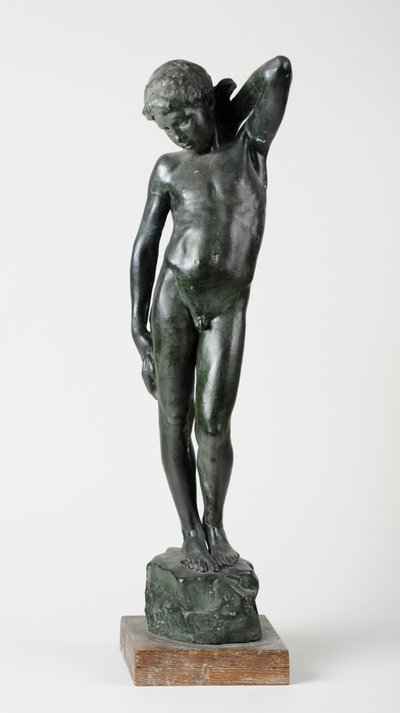 入浴者 作： William Hamo Thornycroft