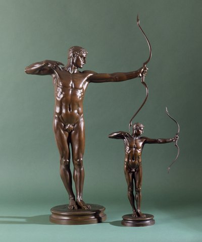 2つのテューサー 作： William Hamo Thornycroft