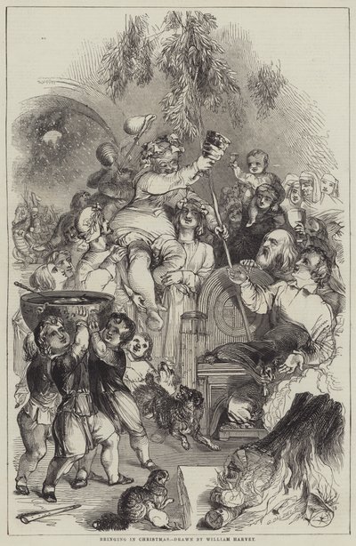 クリスマスをもたらす 作： William Harvey