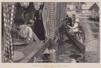 テムズ物語のいちゃつく 作： William Hatherell