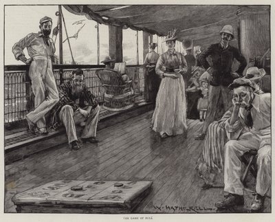オーストラリアの定期船での海での生活 作： William Hatherell