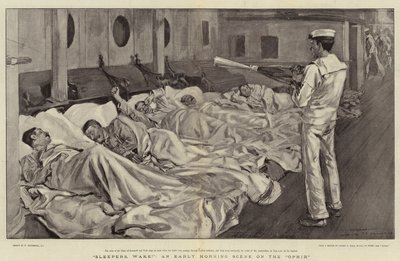 Ophirの早朝シーン、Sleepers、Wake！ 作： William Hatherell