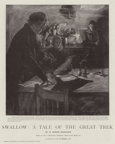 ツバメ、大冒険の物語 作： William Hatherell