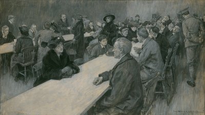イギリスの敵：ロンドン近くの強制収容所の訪問日 作： William Hatherell