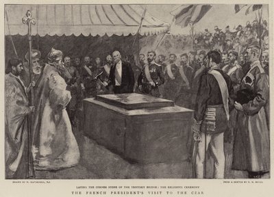 フランス大統領の皇帝の訪問 作： William Hatherell