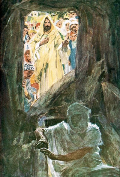 ラザロの蘇生 作： William Hatherell