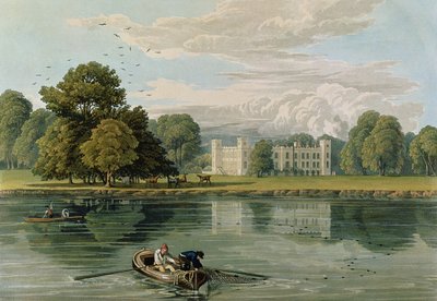 ロバートハヴェル（1769-1832）1815（色の彫刻）によって刻まれたシオンの家 作： William Havell