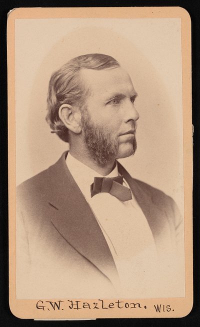 ジェリー・ホワイティング・ヘイズルトンの肖像、1829～1920年、1876年以前。 作： William Hayward Sherman