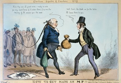 MPの作成方法、1830年7月19日（カラー彫刻） 作： William Heath