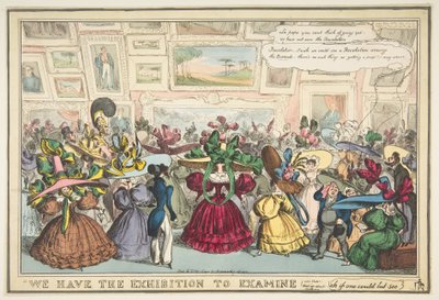 1810年から40年にかけて、私たちは展示会を開催します。 作： William Heath