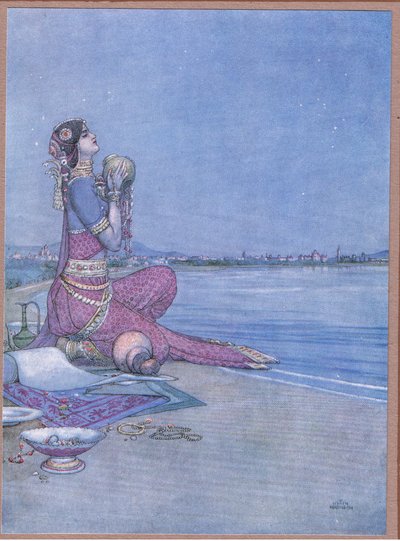 ボンベイ、ロイヤル、ダワーロイヤルI女王 作： William Heath Robinson