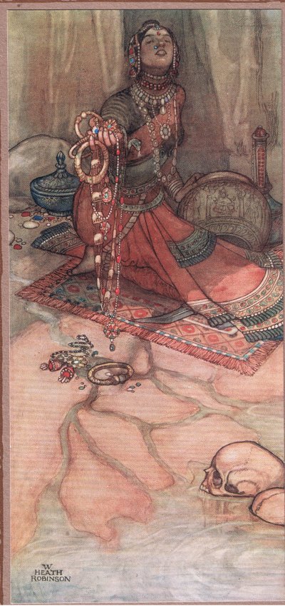 カルカッタ。私は海の船長が造られた川を愛した 作： William Heath Robinson