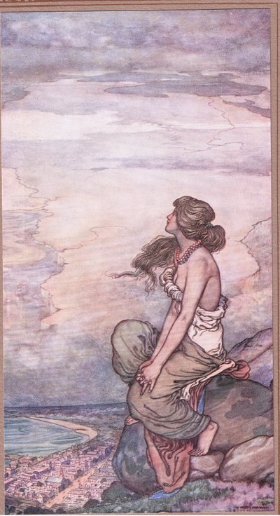 ケープタウン。雹！手から手に奪われ、物々交換された 作： William Heath Robinson