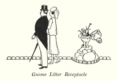 ノーム リターレセプタクル（リトグラフ 作： William Heath Robinson