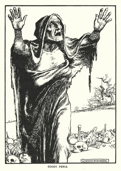 グッディペニア（リトグラフ 作： William Heath Robinson