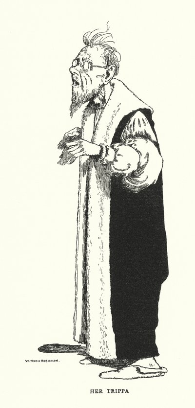ハー・トリッパ（リトグラフ 作： William Heath Robinson