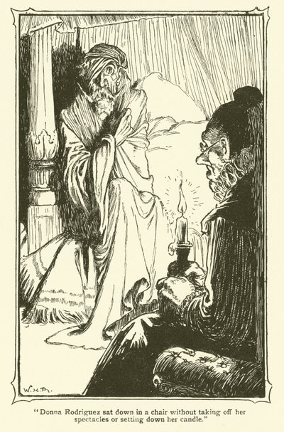 ドン・キホーテのイラスト（リトグラフ 作： William Heath Robinson