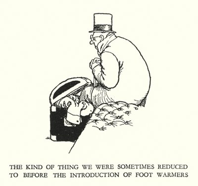 W・ヒース・ロビンソンによる「Railway Ribaldry」のイラスト（リトグラフ）。 作： William Heath Robinson
