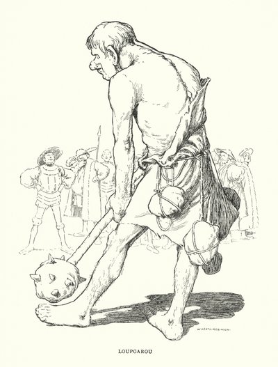 ルプガロー（リトグラフ 作： William Heath Robinson
