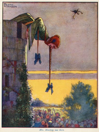 モーブレイ夫人がいました 作： William Heath Robinson