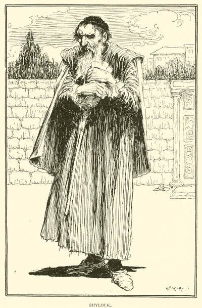 シャイロック 作： William Heath Robinson