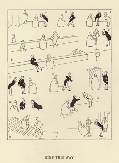 この方法で 作： William Heath Robinson