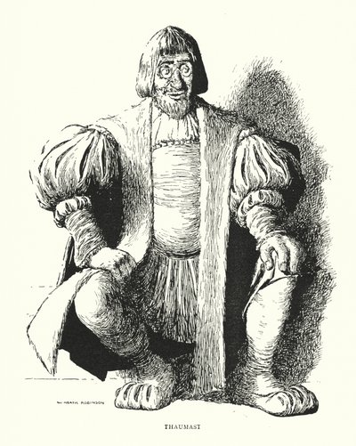 Thaumast（リトグラフ 作： William Heath Robinson